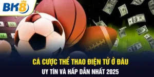 Cá cược thể thao điện tử ở đâu BK8
