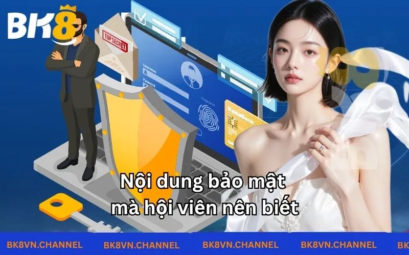 Nội dung bảo mật mà hội viên nên biết 